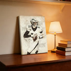 Carson Wentz Sports Celebrity Art Deco Poster 5 Canvas Wall Art Poster Decor Gift