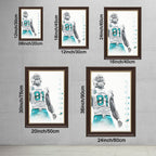 Cameron Wake Celebrity Sports Art Poster School Dining Room Decoration 0 Canvas Wall Art Poster Decor Gift