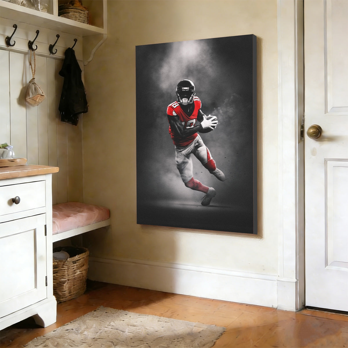 Calvin Ridley Art Sports Decorative Poster School Dormitory 6 Canvas Wall Art Poster Decor Gift