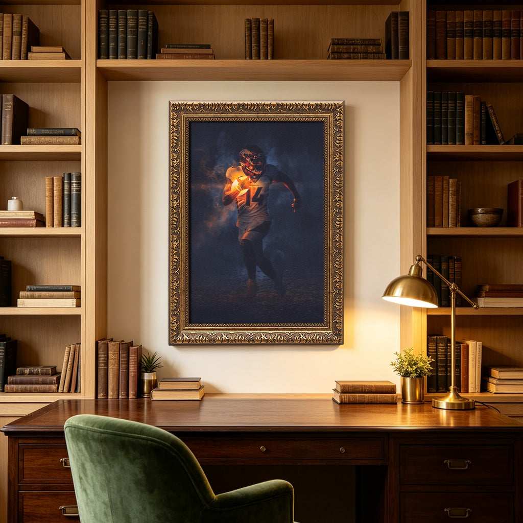 Courtland Sutton Art Sports Decorative Poster School Dormitory 2 Canvas Wall Art Poster Decor Gift