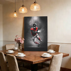Calvin Ridley Art Sports Decorative Poster School Dormitory 6 Canvas Wall Art Poster Decor Gift