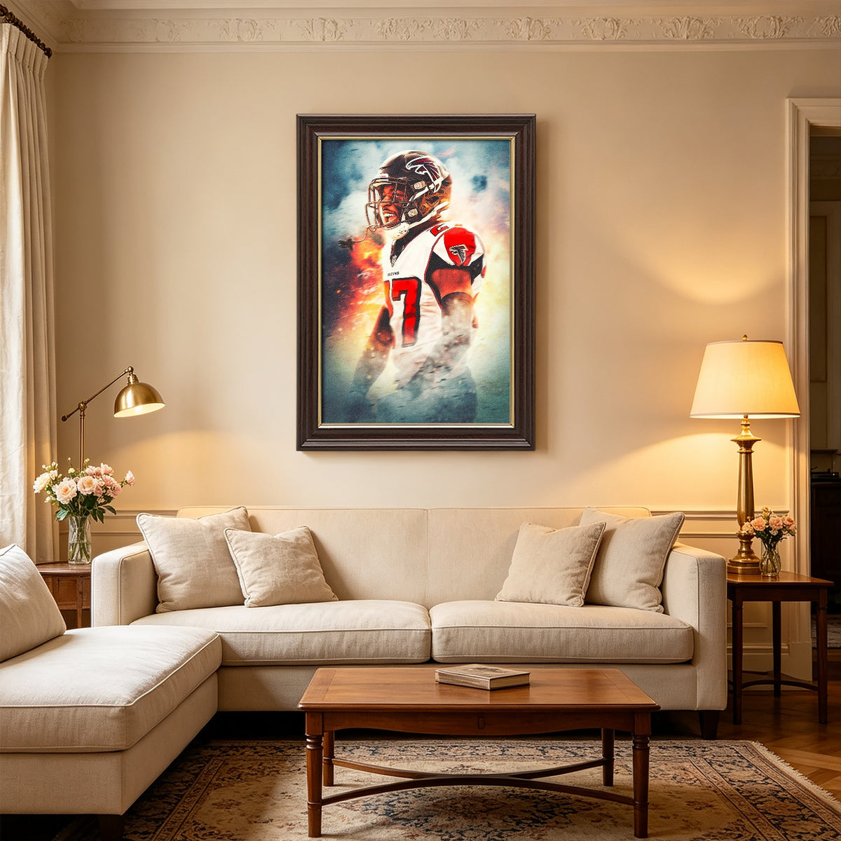 Damontae Kazee Art Sports Decorative Poster School Dormitory 5 Canvas Wall Art Poster Decor Gift