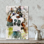 Brian Dawkins Art Poster 9 Canvas Wall Art Poster Decor Gift