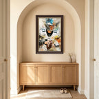 Carson Wentz Celebrity Sports Art Poster School Dining Room Decoration 7 Canvas Wall Art Poster Decor Gift