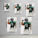 Brian Dawkins Art Poster 3 Canvas Wall Art Poster Decor Gift
