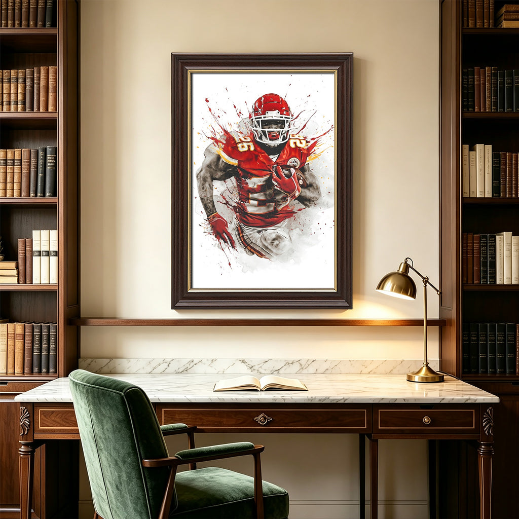 Damien Williams Art Sports Decorative Poster School Dormitory 8 Canvas Wall Art Poster Decor Gift