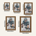 Carson Wentz Celebrity Sports Art Poster School Dining Room Decoration 8 Canvas Wall Art Poster Decor Gift