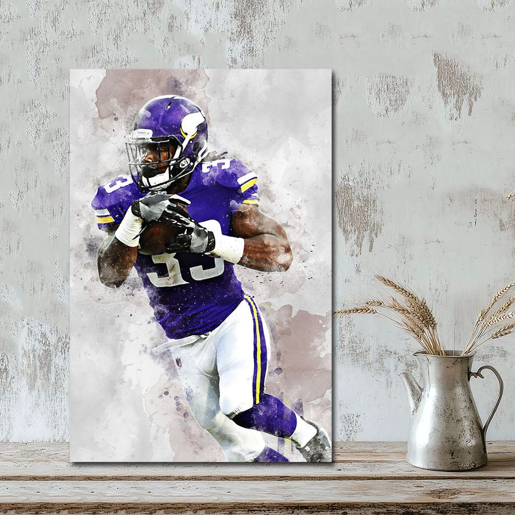Dalvin Cook Celebrity Sports Art Poster School Dining Room Decoration 3 Canvas Wall Art Poster Decor Gift
