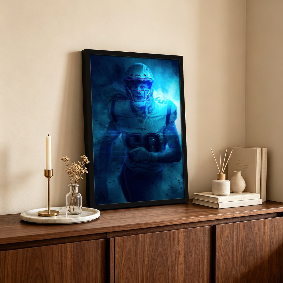 Chase Winovich Art Sports Decorative Poster School Dormitory 9 Canvas Wall Art Poster Decor Gift