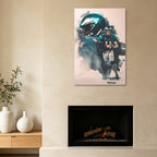 Carson Wentz Art Sports Decorative Poster School Dormitory 3 Canvas Wall Art Poster Decor Gift