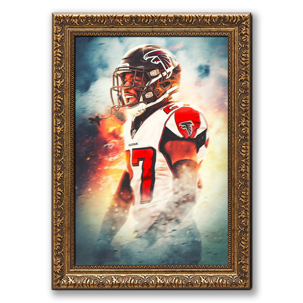 Damontae Kazee Art Sports Decorative Poster School Dormitory 5 Canvas Wall Art Poster Decor Gift