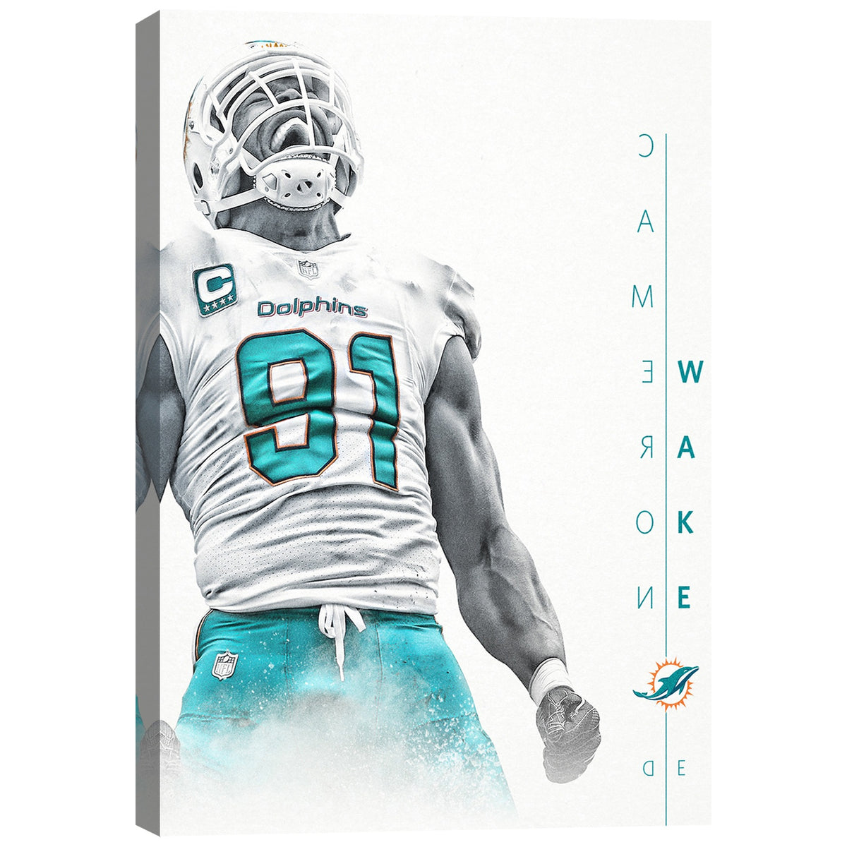 Cameron Wake Celebrity Sports Art Poster School Dining Room Decoration 0 Canvas Wall Art Poster Decor Gift