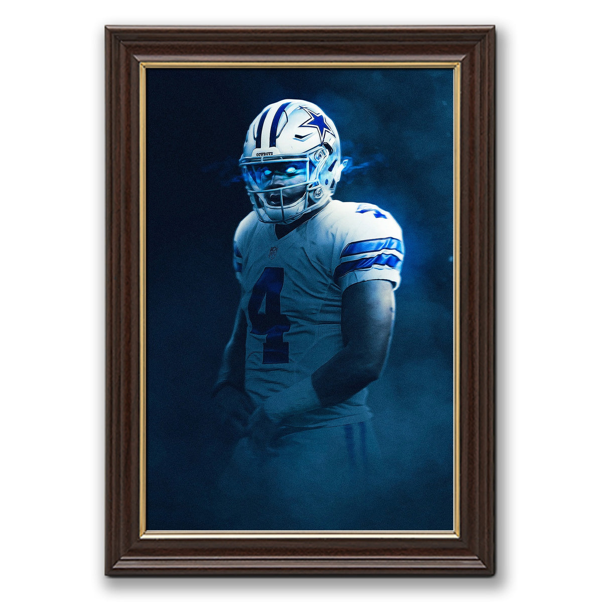 Dak Prescott Art Sports Decorative Poster School Dormitory 2 Canvas Wall Art Poster Decor Gift