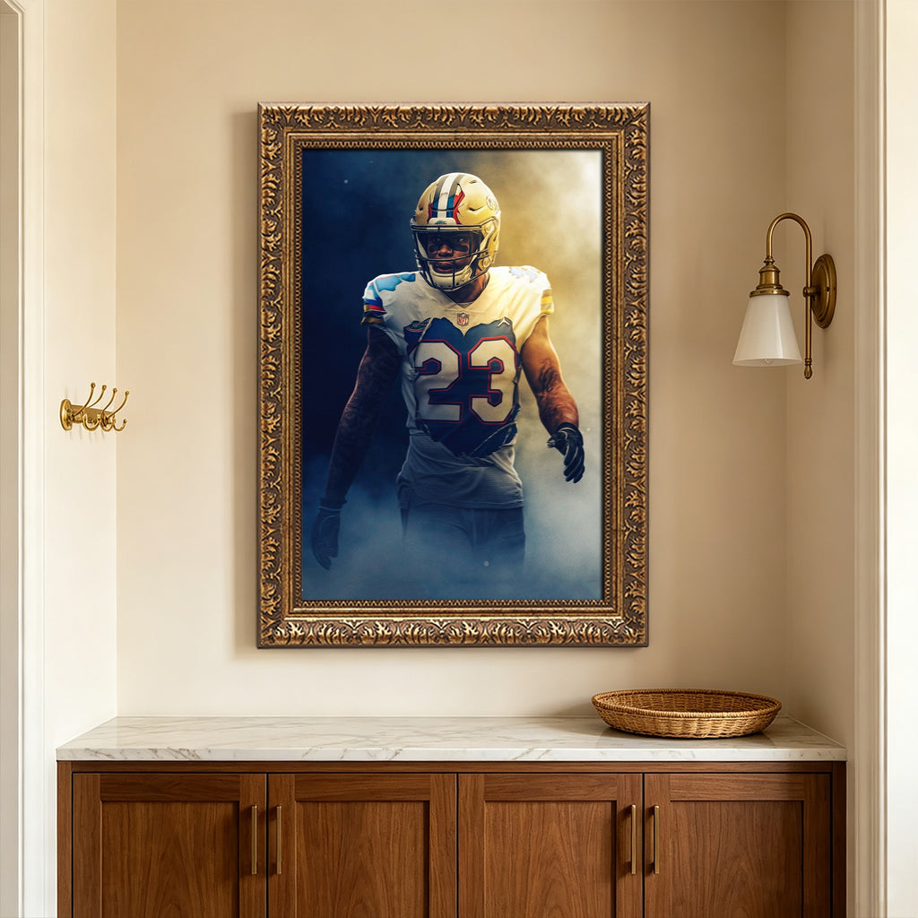 Chauncey Gardner Johnson Art Sports Decorative Poster School Dormitory 1 Canvas Wall Art Poster Decor Gift