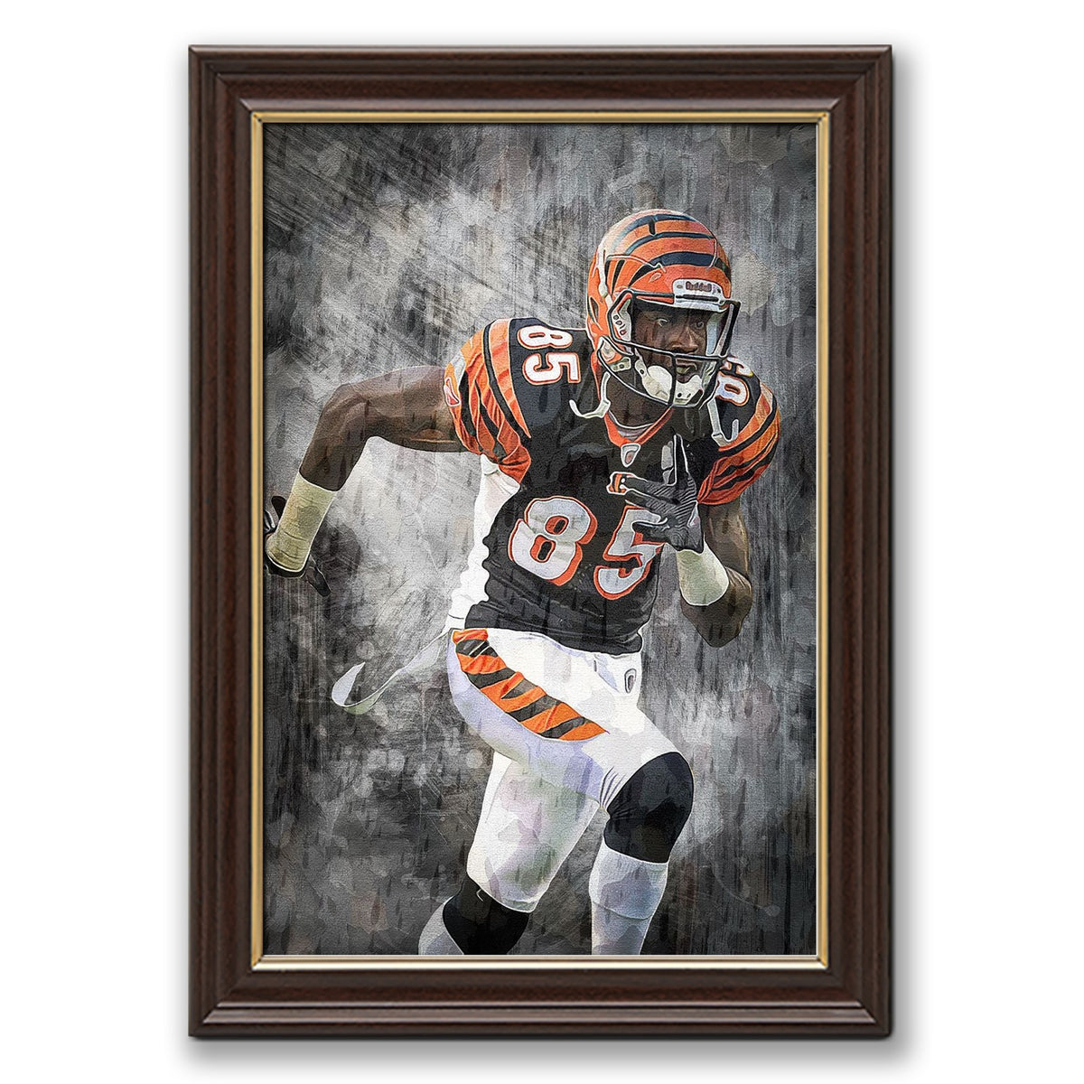 Chad Johnson Celebrity Sports Art Poster School Dining Room Decoration 4 Canvas Wall Art Poster Decor Gift