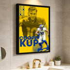 Cooper Kupp Sports Decoration Poster 4 Canvas Wall Art Poster Decor Gift