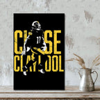 Chase Claypool Sports Celebrity Art Deco Poster 2 Canvas Wall Art Poster Decor Gift