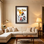 Baker Mayfield Celebrity Sports Art Poster School Dining Room Decoration 4 Canvas Wall Art Poster Decor Gift
