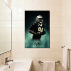 Cameron Jordan Celebrity Sports Art Poster School Dining Room Decoration 5 Canvas Wall Art Poster Decor Gift