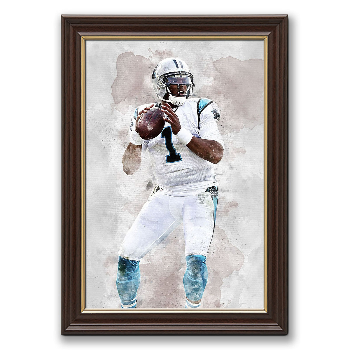 Cam Newton Celebrity Sports Art Poster School Dining Room Decoration 1 Canvas Wall Art Poster Decor Gift