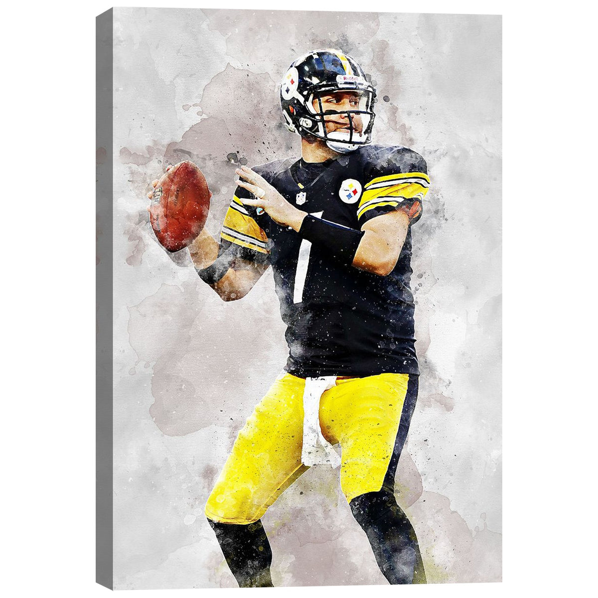 Ben Roethlisberger Celebrity Sports Art Poster School Dining Room Decoration 8 Canvas Wall Art Poster Decor Gift