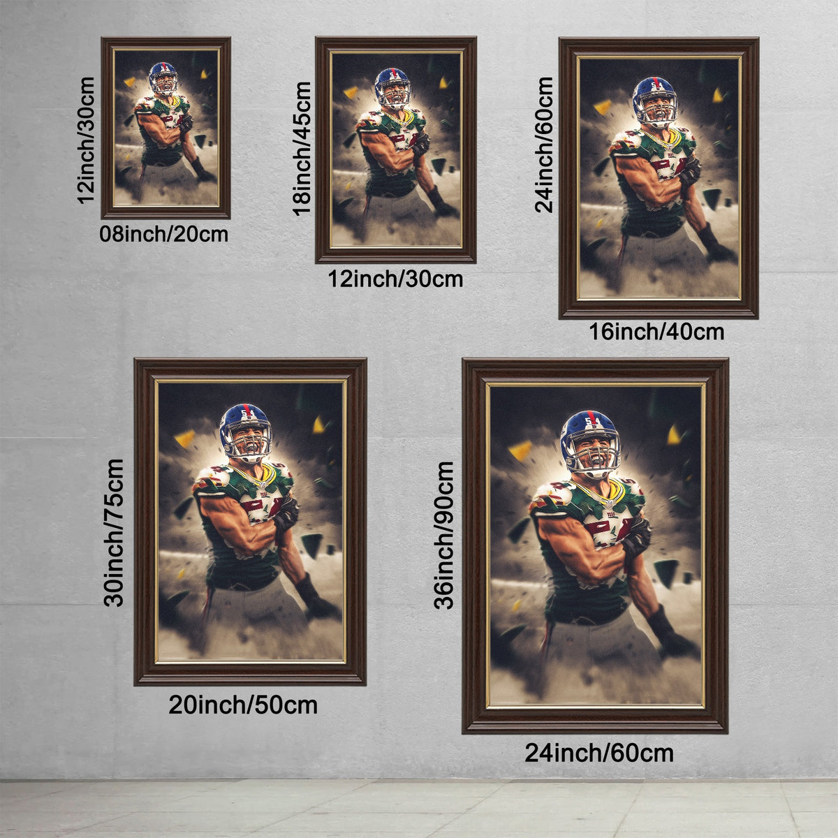 Blake Martinez Art Sports Decorative Poster School Dormitory 8 Canvas Wall Art Poster Decor Gift