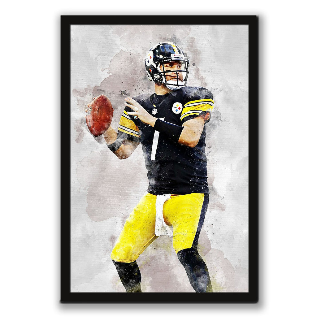 Ben Roethlisberger Celebrity Sports Art Poster School Dining Room Decoration 8 Canvas Wall Art Poster Decor Gift