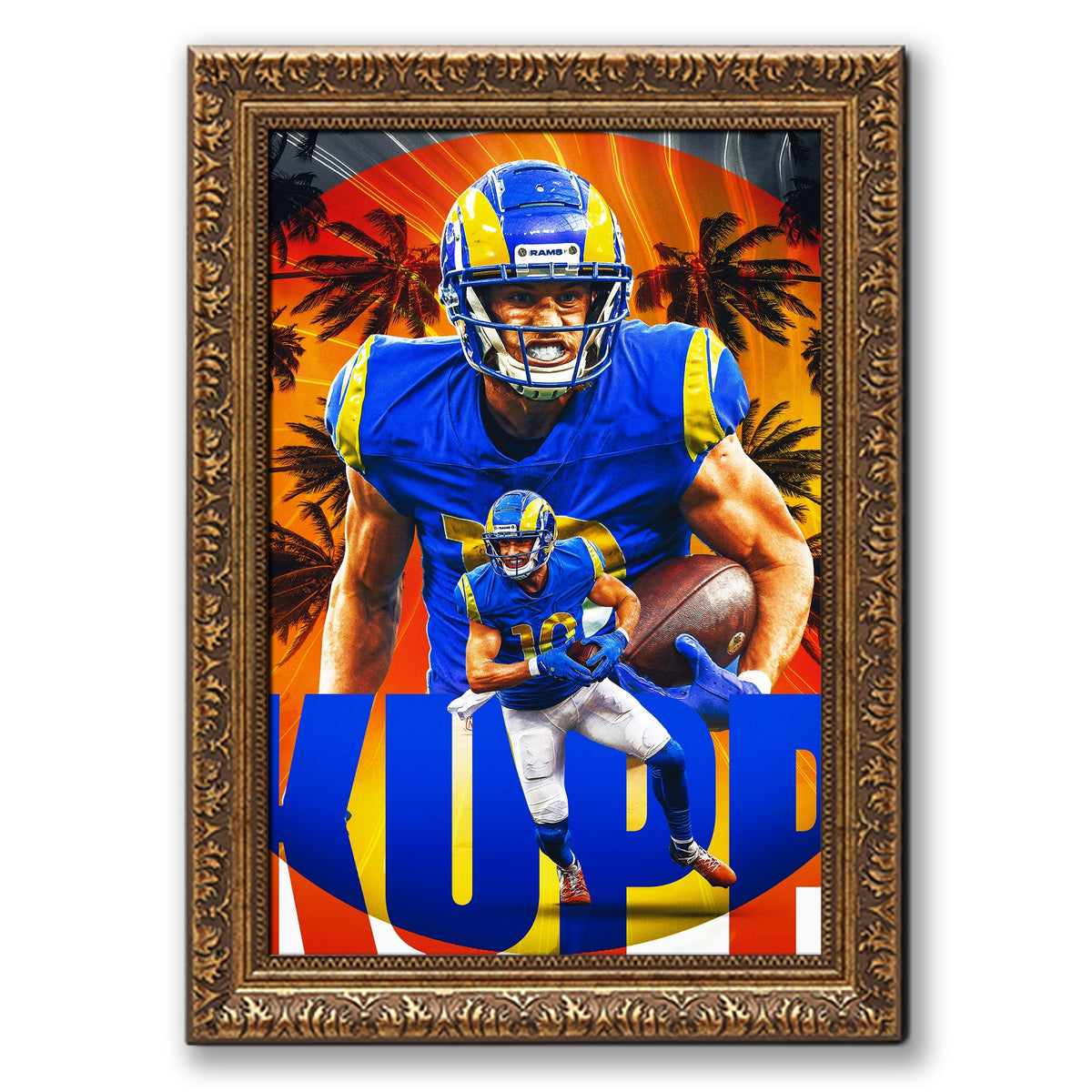 Cooper Kupp Sports Decoration Poster 1 Canvas Wall Art Poster Decor Gift