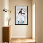 Cam Newton Celebrity Sports Art Poster School Dining Room Decoration 1 Canvas Wall Art Poster Decor Gift