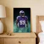 Danielle Hunter Celebrity Sports Art Poster School Dining Room Decoration 7 Canvas Wall Art Poster Decor Gift