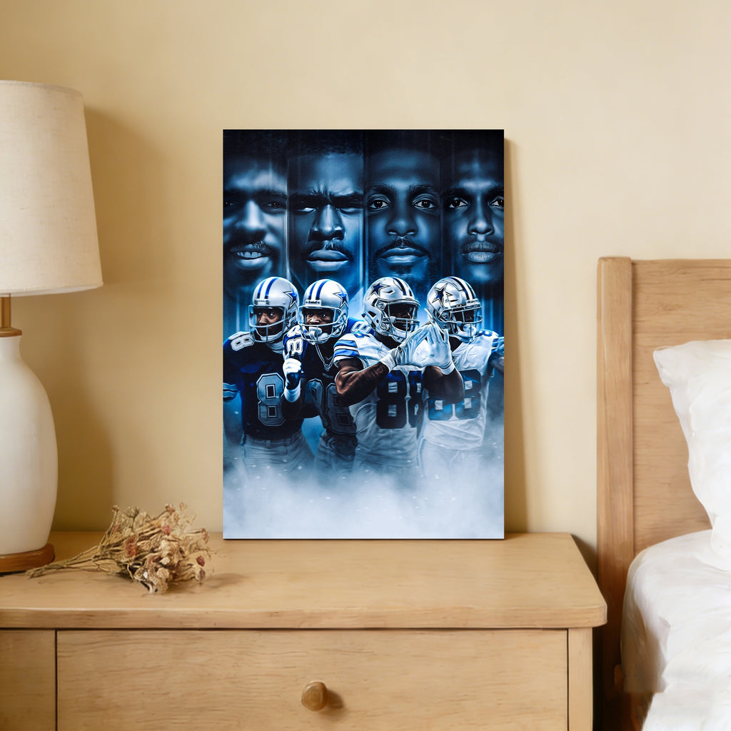CeeDee Lamb Art Sports Decorative Poster School Dormitory 6 Canvas Wall Art Poster Decor Gift