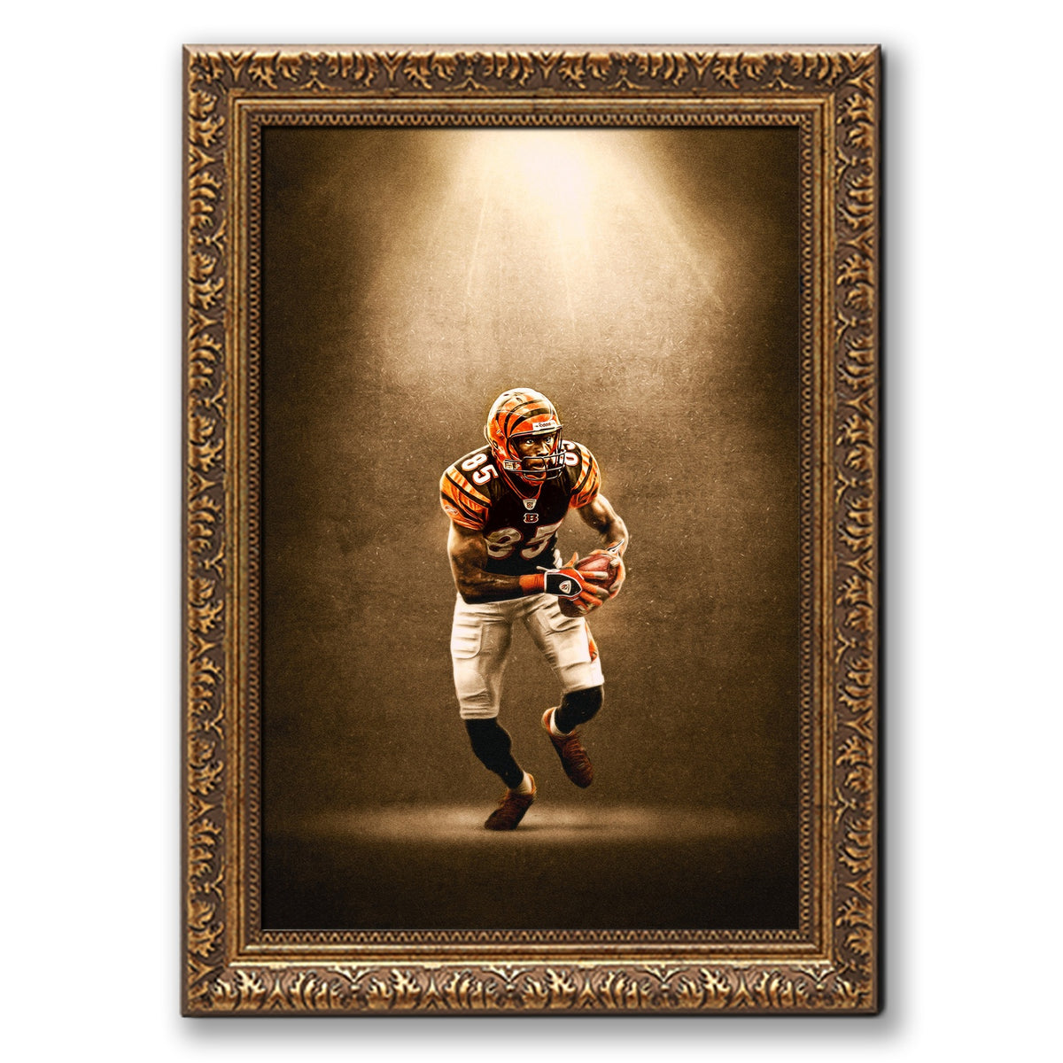 Chad Johnson Art Sports Decorative Poster School Dormitory 9 Canvas Wall Art Poster Decor Gift