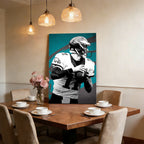 Carson Wentz Celebrity Sports Art Poster School Dining Room Decoration 1 Canvas Wall Art Poster Decor Gift