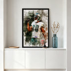 Brian Dawkins Art Poster 4 Canvas Wall Art Poster Decor Gift