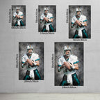 Dan Marino Celebrity Sports Art Poster School Dining Room Decoration 0 Canvas Wall Art Poster Decor Gift