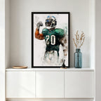 Brian Dawkins Art Poster 3 Canvas Wall Art Poster Decor Gift