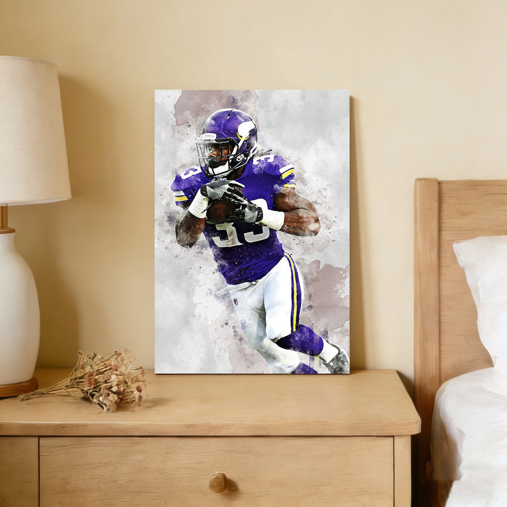 Dalvin Cook Celebrity Sports Art Poster School Dining Room Decoration 3 Canvas Wall Art Poster Decor Gift