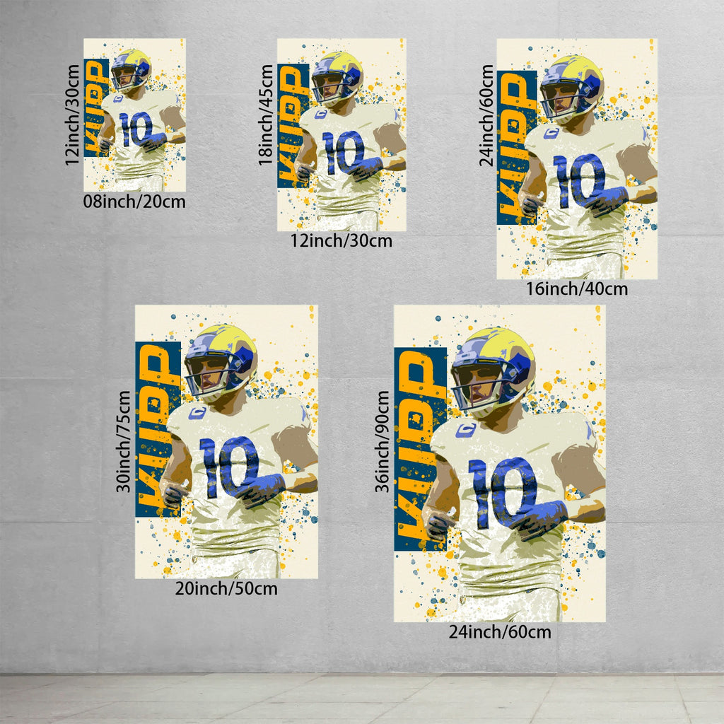 Cooper Kupp Sports Decoration Poster 5 Canvas Wall Art Poster Decor Gift