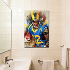 Brandin Cooks Celebrity Sports Art Poster School Dining Room Decoration 2 Canvas Wall Art Poster Decor Gift