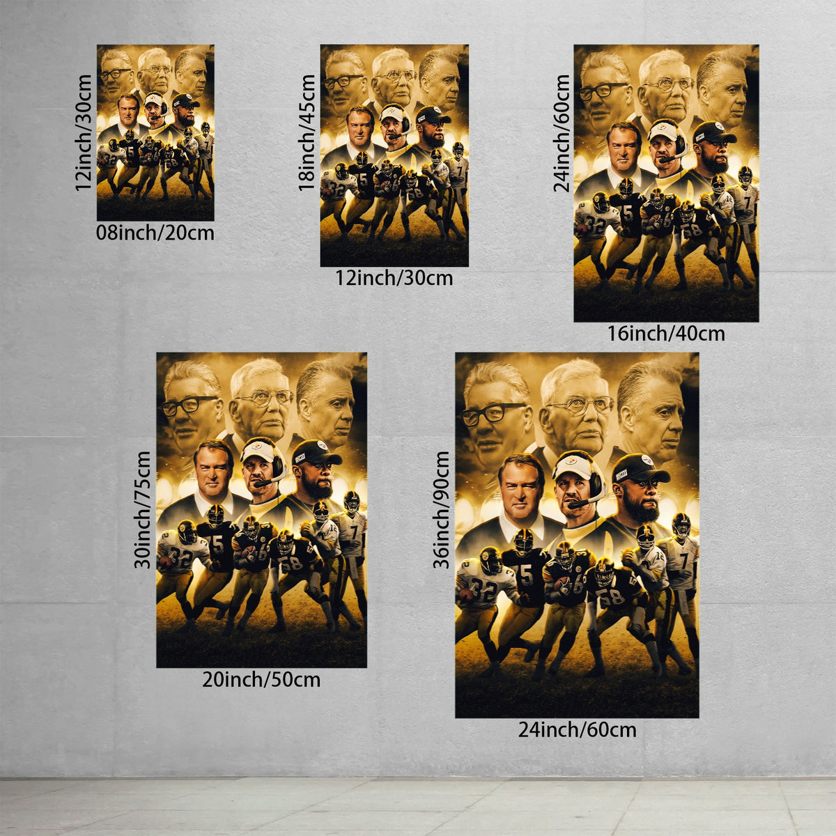 Ben Roethlisberger Art Sports Decorative Poster School Dormitory 0 Canvas Wall Art Poster Decor Gift