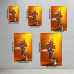 Baker Mayfield Sports Celebrity Art Deco Poster 8 Canvas Wall Art Poster Decor Gift