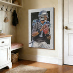 Cam Newton Sports Celebrity Art Deco Poster 6 Canvas Wall Art Poster Decor Gift