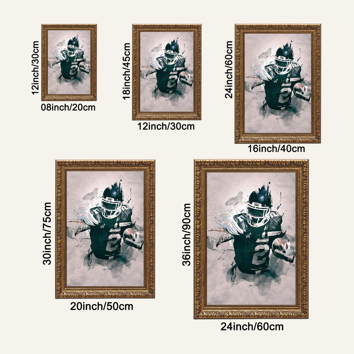 Chad Owens Art Sports Decorative Poster School Dormitory 0 Canvas Wall Art Poster Decor Gift