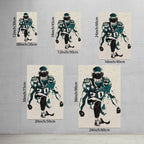 Brian Dawkins Art Poster 6 Canvas Wall Art Poster Decor Gift