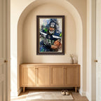 Bobby Wagner Celebrity Sports Art Poster School Dining Room Decoration 1 Canvas Wall Art Poster Decor Gift