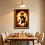 Bobby Wagner Art Sports Decorative Poster School Dormitory 9 Canvas Wall Art Poster Decor Gift