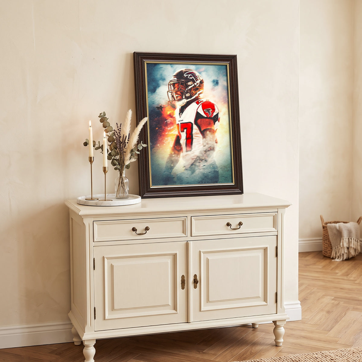 Damontae Kazee Art Sports Decorative Poster School Dormitory 5 Canvas Wall Art Poster Decor Gift