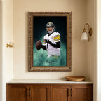 Ben Roethlisberger Celebrity Sports Art Poster School Dining Room Decoration 9 Canvas Wall Art Poster Decor Gift