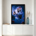 CeeDee Lamb Art Sports Decorative Poster School Dormitory 3 Canvas Wall Art Poster Decor Gift