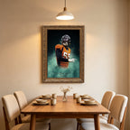 Bradley Chubb Celebrity Sports Art Poster School Dining Room Decoration 9 Canvas Wall Art Poster Decor Gift